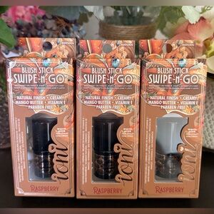 🆕✨ IONI LIMITED EDITION “SWIPE-n-GO” RASPBERRY BLUSH STICK TRIO. NEW SEALED.